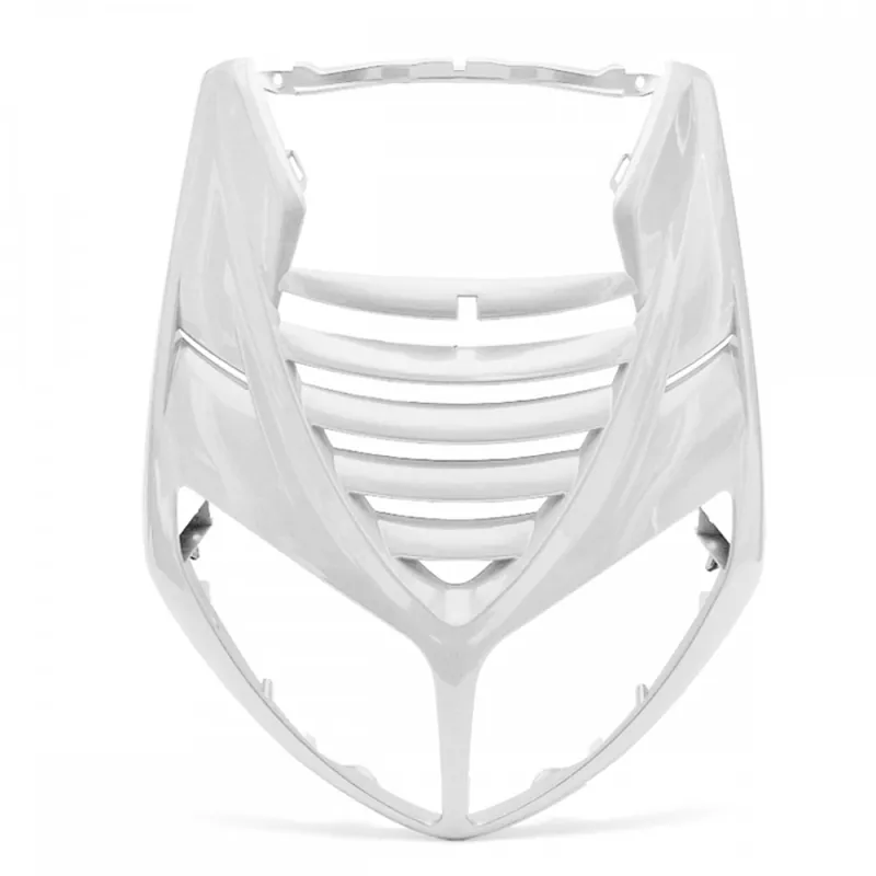 Obere Frontverkleidung TNT für Peugeot Speedfight 2, metallic weiß Finale Aktion