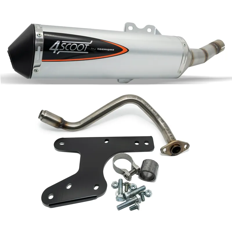 Touring Auspuff Tecnigas 4SCOOT mit Zulassung für Honda SH i 125 ccm Geprüft