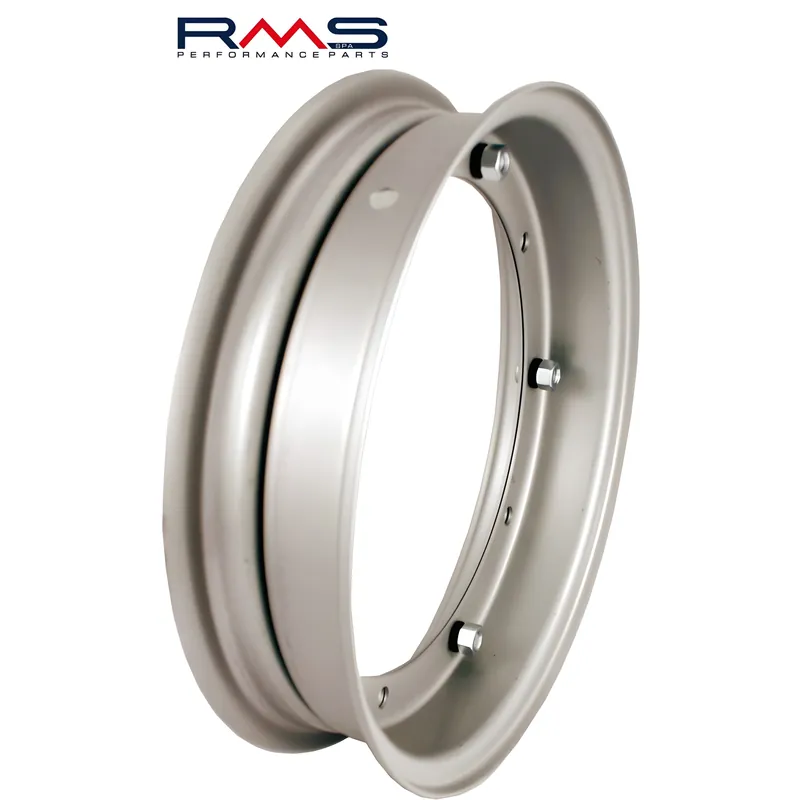 Garantierte Lieferung Felge geteilt Standard RMS 2.10-10" grau / silber für Vespa 50-125 / PV / ET3 / PK / S / XL / XL2 /125 GT-TS / 150 GL etc