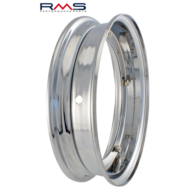 Meistverkauft Felge geteilt verchromt RMS 2.10-10“ für Vespa 50-125 / PV / ET3 / PK / S / XL / XL2 /125 GT-TS / 150 GL etc