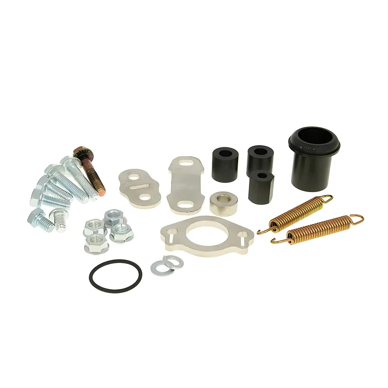 Auspuffhalterung Yasuni Befestigungskit Cross HM für Auspuffanlage TUB233, Aprilia SX, Derbi Senda SM DRD X-Treme Pro Racing RX Gilera GSM R X-Race RCR Letzte Chance