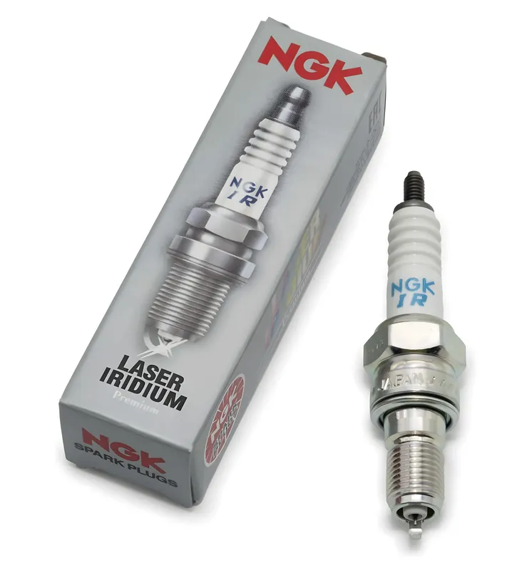 Letzte Chance Zündkerze NGK CR9EHI-9 Iridium-Zündkerze entstört, 19,0mm Langgewinde Ø 10,0mm, 6419