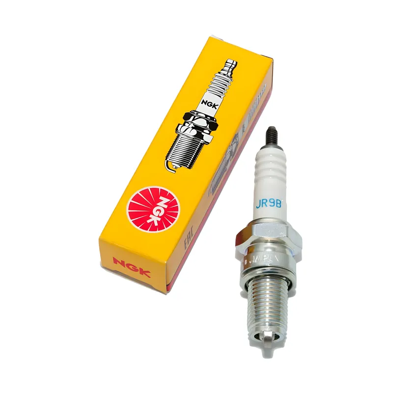 Zündkerze NGK JR9B entstört, 19,0mm Langgewinde Ø 12,0mm, feste SAE-Anschlussmutter, 3188 / 4297 Super-Preis