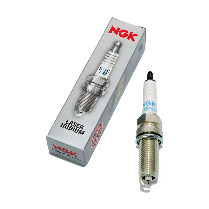 Neue Ware Zündkerze NGK LKAR9BI9 Iridium-Zündkerze entstört, 26,5mm besonders langes Gewinde Ø 12,0mm, feste SAE-Anschlussmutter, 6205