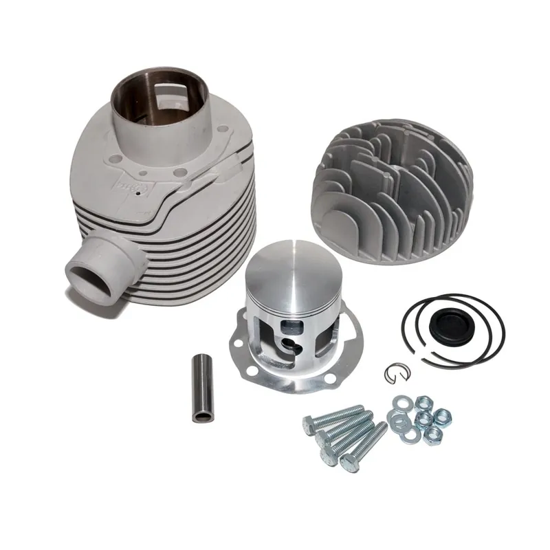 Rennzylinder / Racing Zylinder Kit Pinasco, 225ccm 69mm für Vespa 200 Rally / P 200 E / PX 200 E (inkl. Zylinderkopf) Echt
