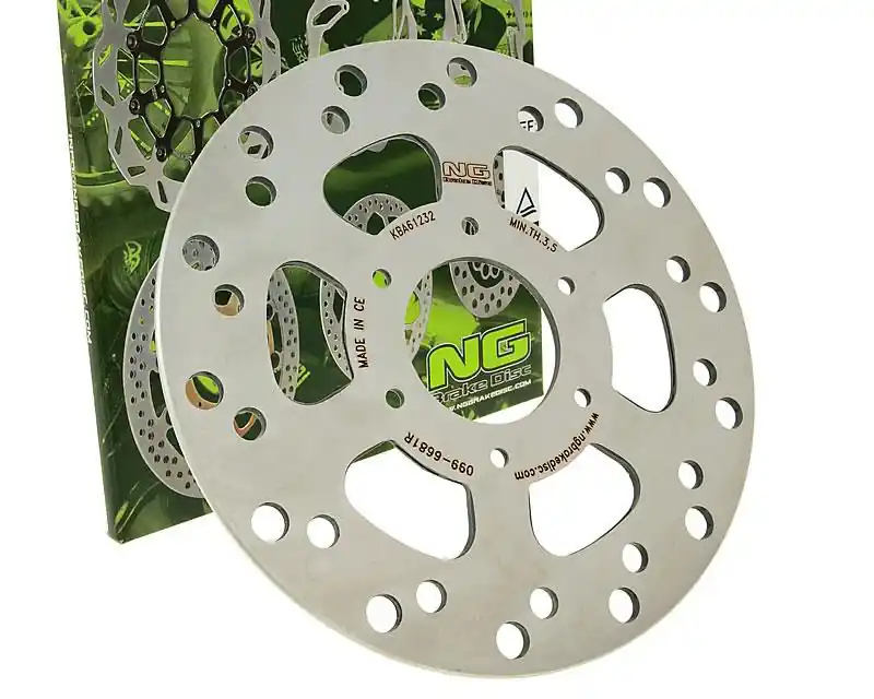 Wochenendangebot Bremsscheibe NG 099 - 220 / 57 / 4mm 6 Loch für Motorhispania RX RYZ SM, Derbi GPR Peugeot XR6 XPS Street Cagiva Mito Replica MH10 Nude K-Sport Fivty