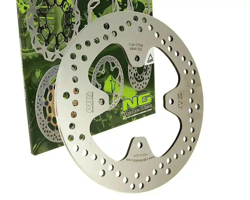 Bremsscheibe NG 1124 - 240 / 92 / 5mm 4 Loch für Yamaha YP X-Max R VP X-City Versity, MBK Kilibre 125 - 300 ccm Meistverkauft
