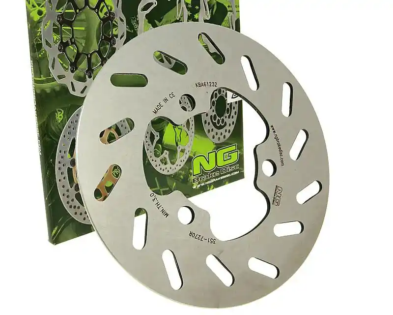 Bremsscheibe NG 351 - 180 / 62 / 3,5mm 3 Loch für Rieju MRT, Aprilia SX Derbi Senda SM X-Treme RX R DRD Racing X-Race Gilera RCR Motorhispania Furia Neu