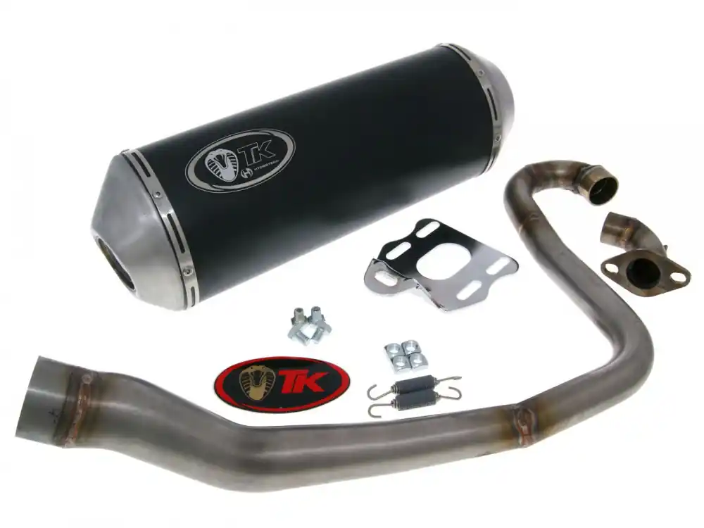 Saisonangebot Auspuff TurboKit GMax 4T mit Zulassung für SYM GTS 125ccm