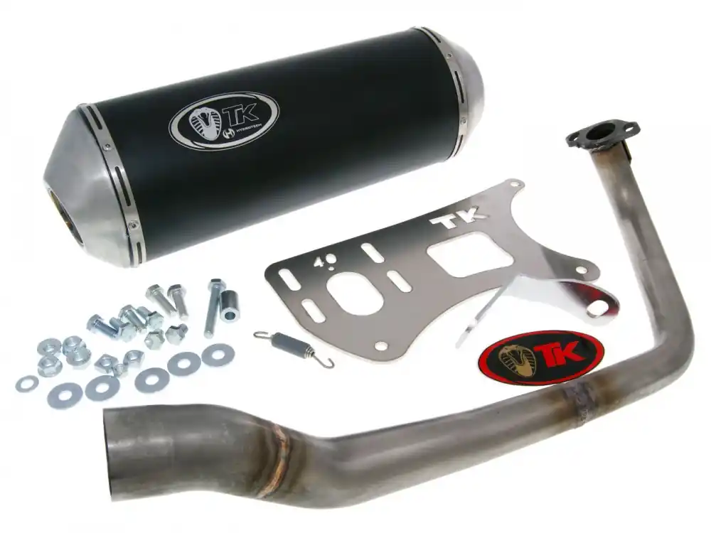 Auspuff TurboKit GMax 4T mit Zulassung für SYM Symphony SR 125 Sonderaktion