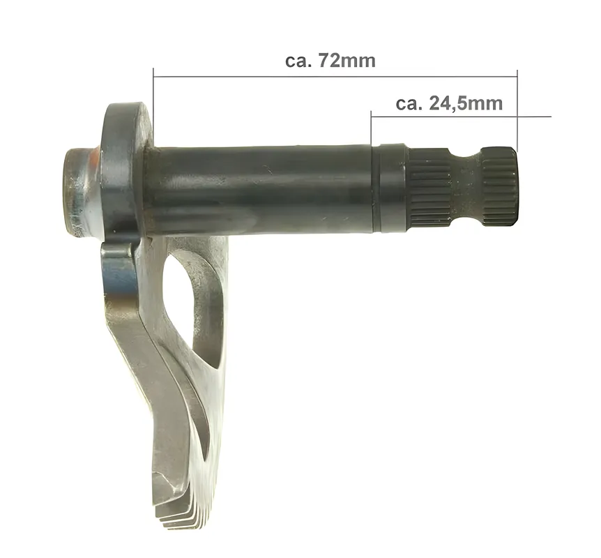 Jetzt Bestellen Kickstarterwelle 72mm / 24mm für CPI, Keeway