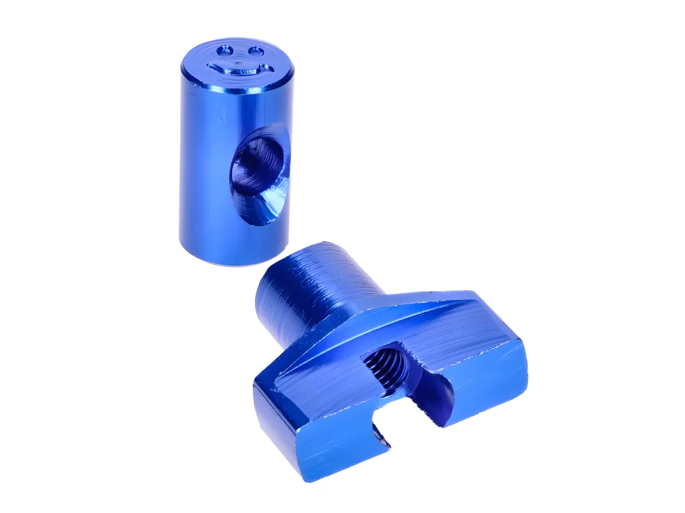Billig Bremszug Einsteller Set Aluminium blau - universal