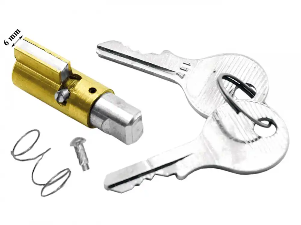 Lenk- und Gepäckfachschloss 6mm für Vespa 50, 125 Preis Gesenkt