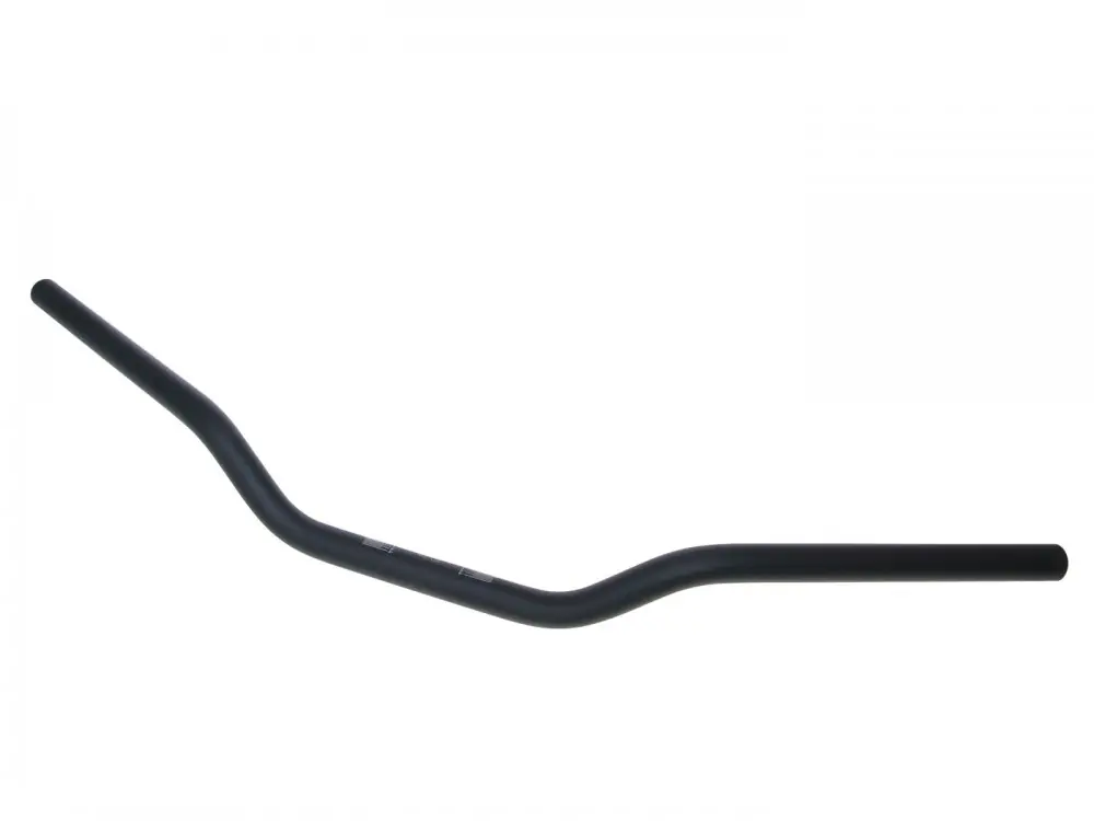 Lenker Motorrad Classic Aluminium schwarz matt 22mm - 730mm Preisreduziert