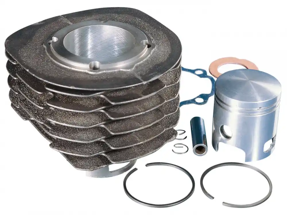 Saisonangebot Zylinderkit Polini Grauguss Sport 225ccm 18mm Kolbenbolzen für Ape 601 V, Car P2, P 501