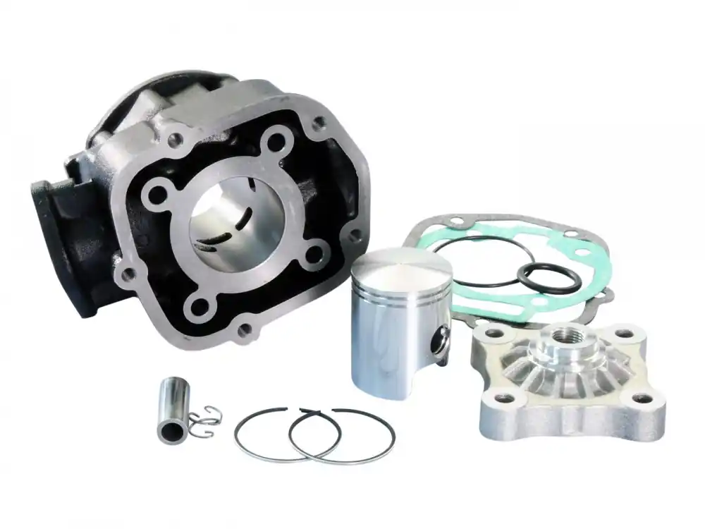Zylinderkit Polini Grauguss Sport 50ccm für Derbi Senda GPR, Aprilia RS RX SX, Gilera RCR, SMT (D50B0) Neue Kollektion