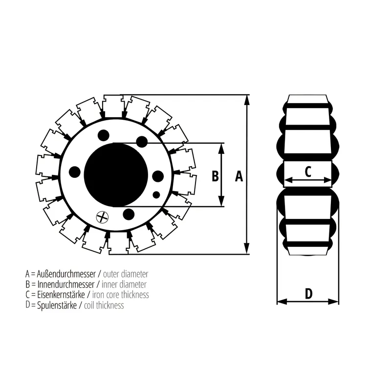 ElectroSport Stator ESG831 Preisknaller