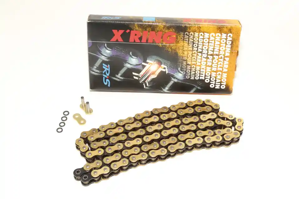 Super-Preis Iris Kette 525XR G&B 102 Glieder in gold / schwarz