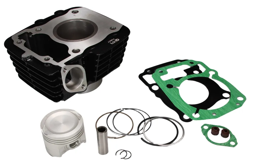 Ausverkauf Zylinderkit OPM 125ccm Aluminium schwarz für Honda CBF 4-Takt / Archive AM60 / AM64