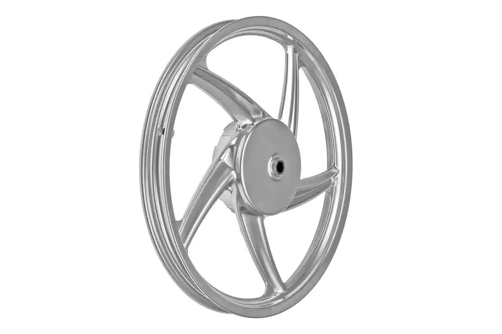 Hinterrad Felge 5-Speichen Silber Piaggio passend für Piaggio Si Mix Saisonangebot