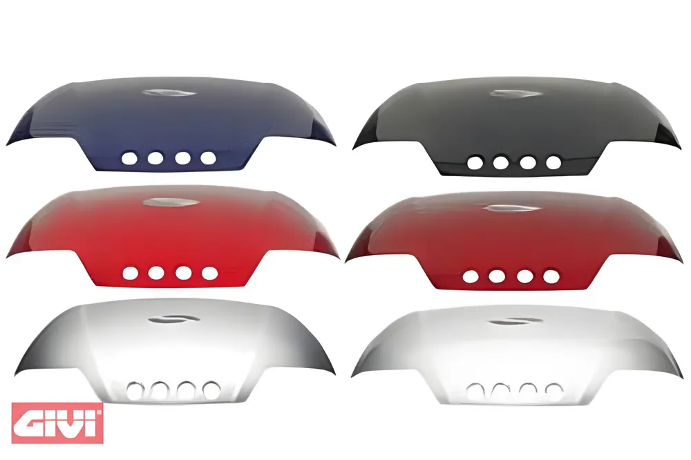 Sonderangebot Cover GiVi für V46 grau lackiert