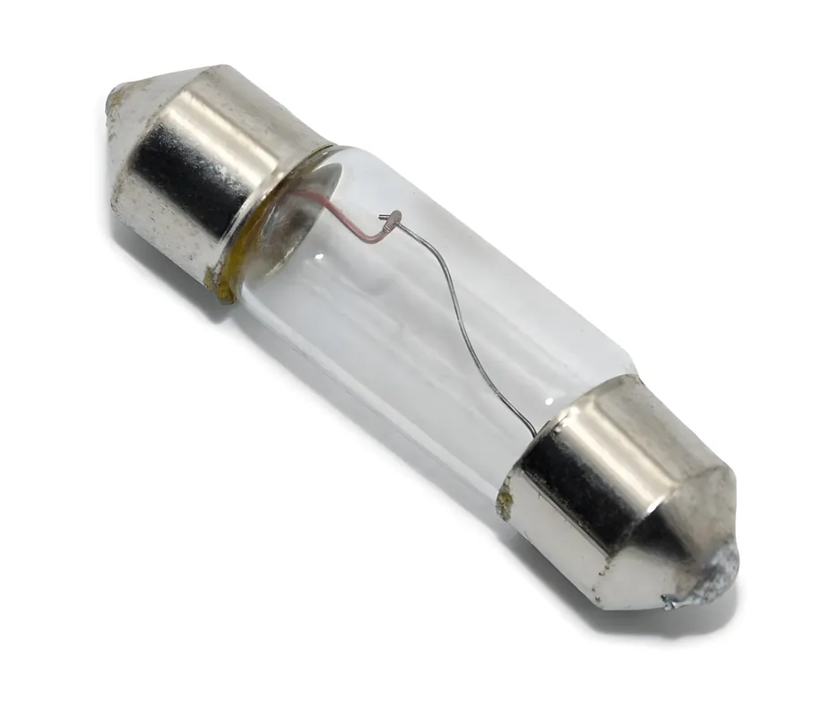 Letzte Chance Ersatzbirne, Soffitte, 34mm zur Prüflampe (MZA-Nr 82389)
