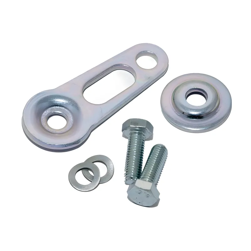 Halter Set Tachometer + DZM verzinkt, verstärkte Ausführung für Gussgabelführung für Simson S50, S51, S70 Abverkauf