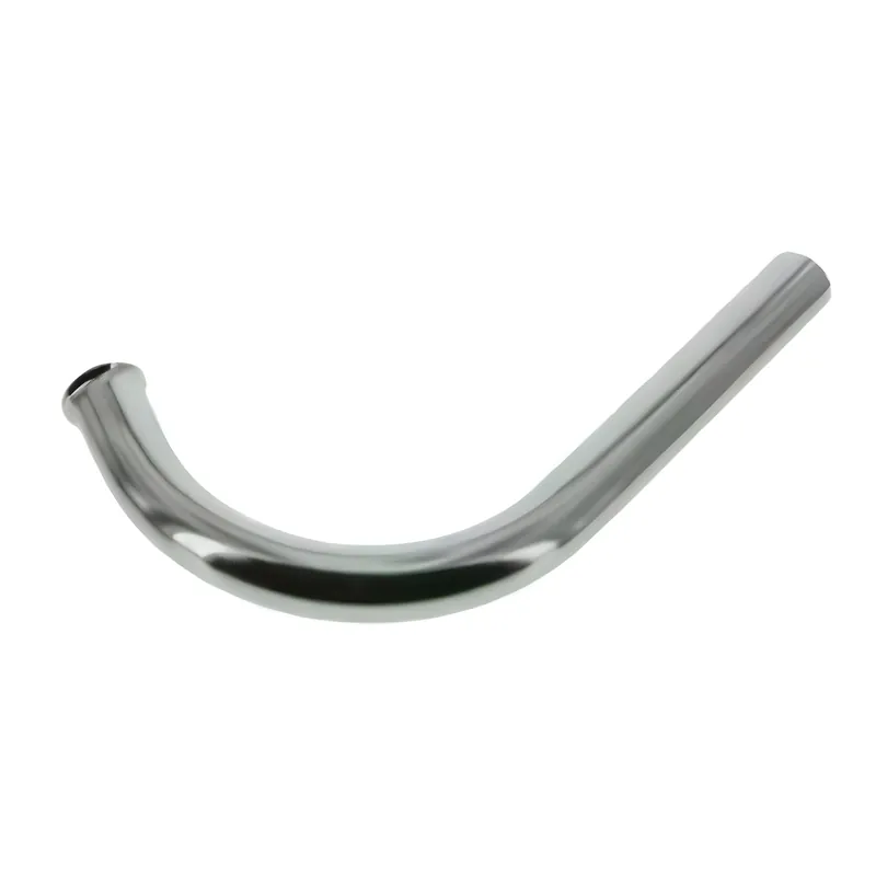 Krümmer - Auspuffrohr verchromt, 260mm - für langen Auspuff KR50 Neu Im Sortiment