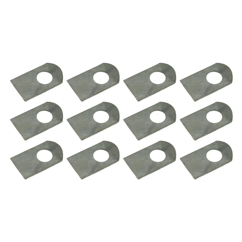 Neuheit MZ Set = 12x Sicherungsblech (Ölleitblech u. Druckflansch - Kupplung) - für ETZ, TS, ES, ETS