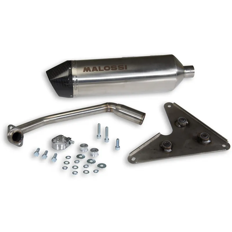 Top-Seller Auspuff Malossi RX mit Zulassung für Yamaha X-Max 125i Bj. 2006-16 / X-City E3 Bj. 2008-12