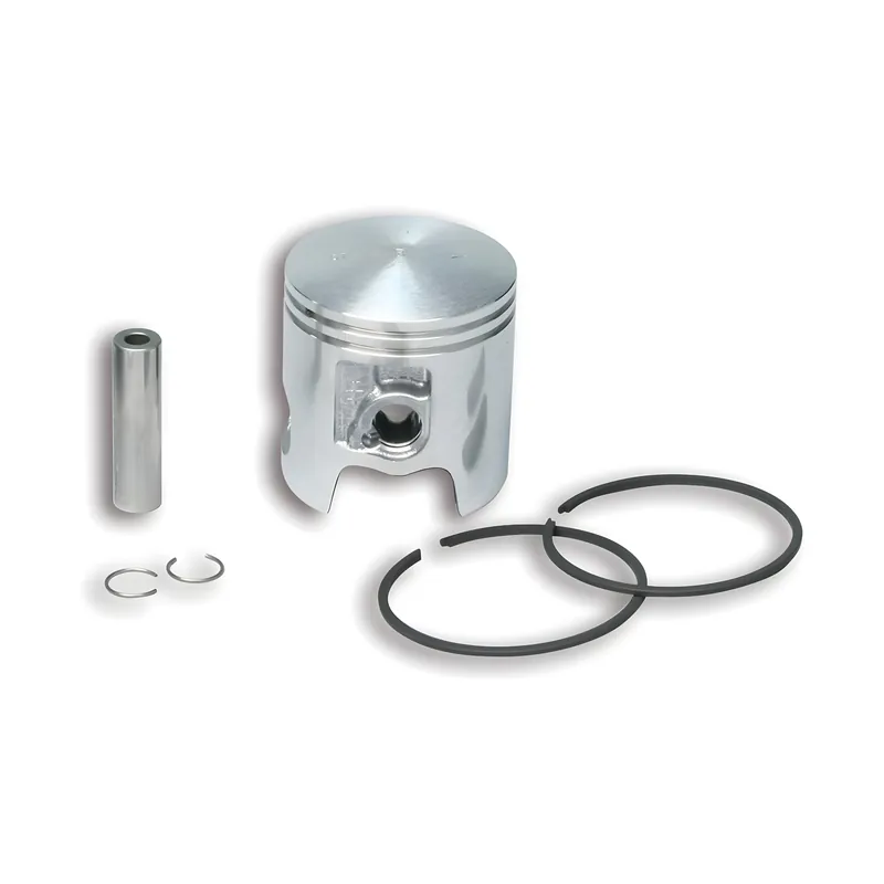 Schneller Versand Kolben Malossi Ø 43,4mm, Kolbenbolzen Ø 12mm, 2 Kolbenringe rechteckig, Ersatzteil für Malossi Zylinderkits