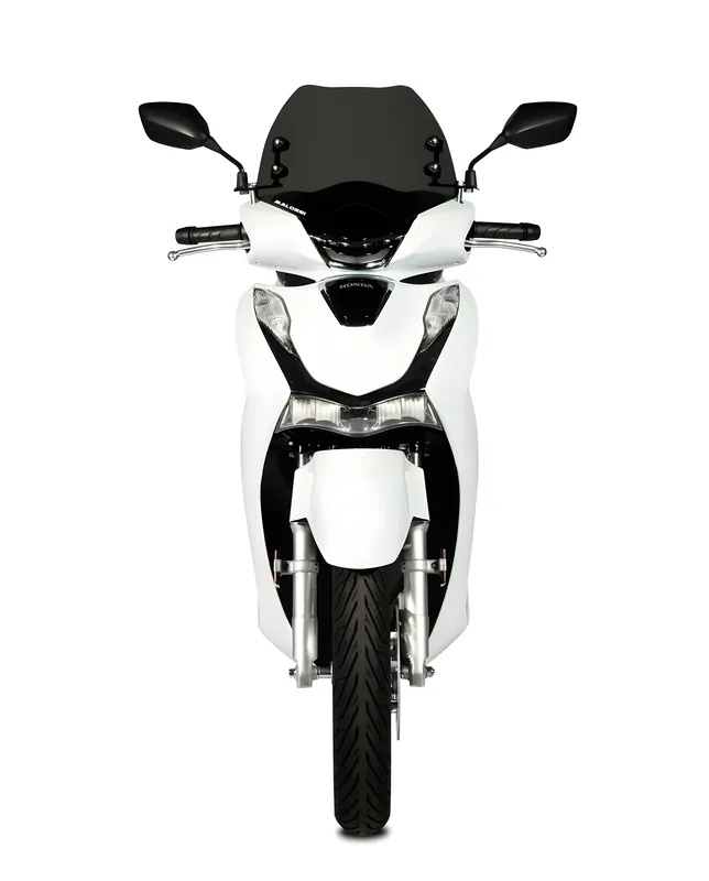Schnäppchen Windschild Malossi Sport Screen, rauchgrau dunkel, 390x285x3mm