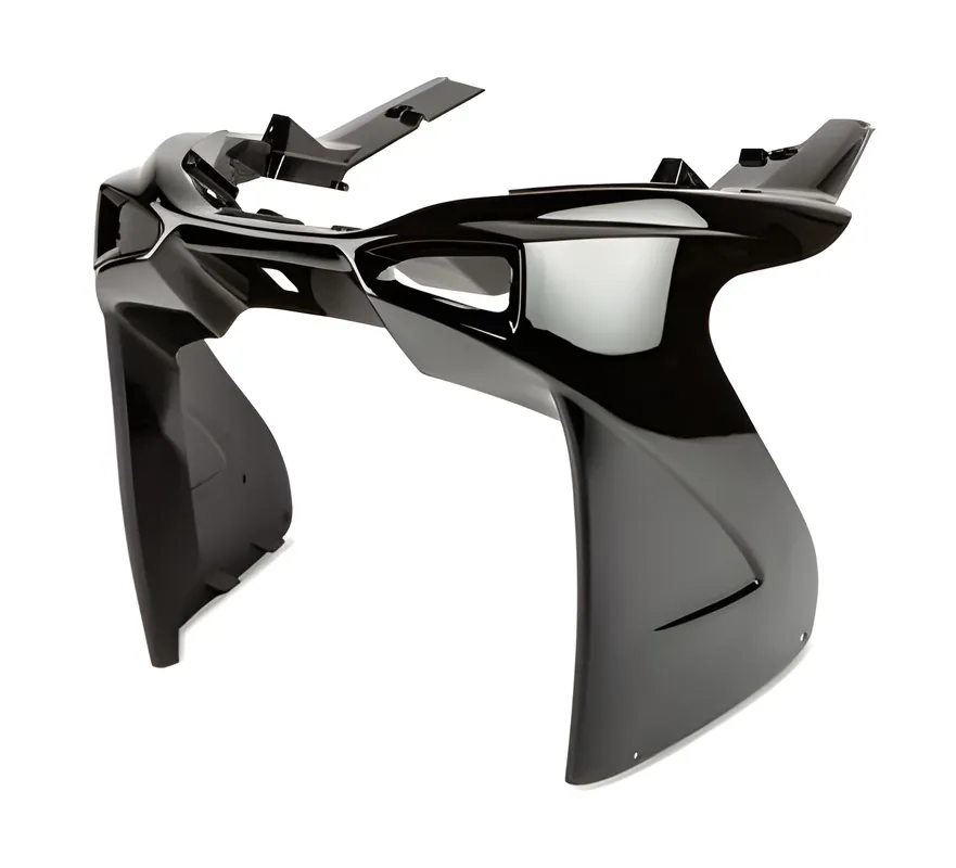 Preiswert Untere Frontverkleidung, schwarz für MBK Nitro / Yamaha Aerox bis 2013