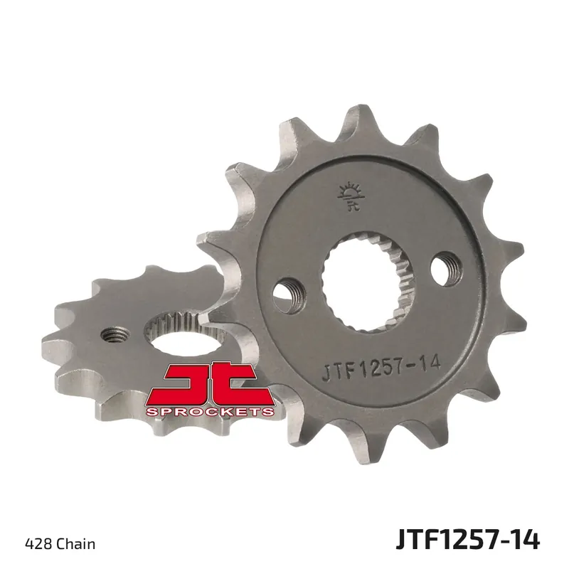 Ritzel JT Sprockets 428 14Z feinverzahnt Innendurchmesser 15,5mm / 17mm für Honda CR R 80 ccm Bj. 1986 - 2002 Sale