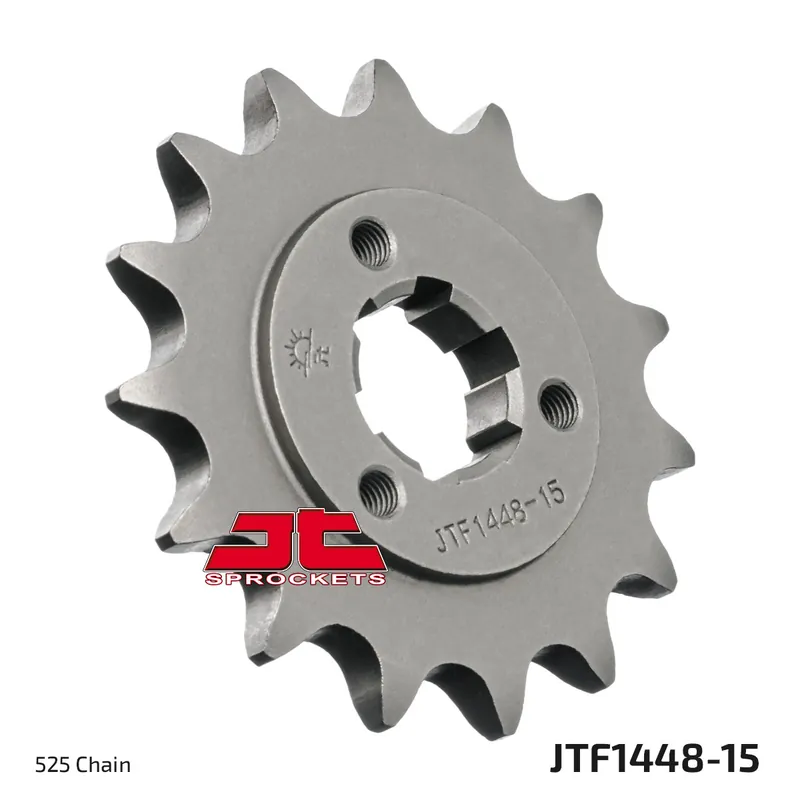 Ritzel JT Sprockets 525 15Z grobverzahnt Innendurchmesser 21mm / 25mm für Suzuki DR S Big XF Freewind SE SEU, Sachs Roadster 650 / 800 ccm Bj. 1994 - 2006 Garantierte Lieferung