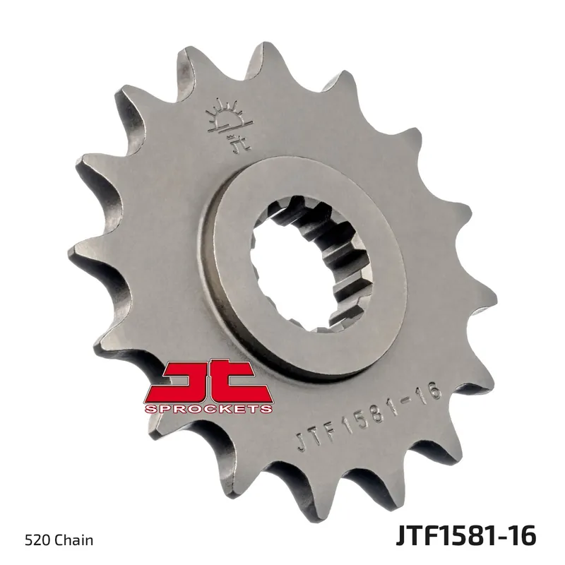 Super-Preis Ritzel JT Sprockets 520 16Z feinverzahnt Innendurchmesser 21,6mm / 25mm für Yamaha YZF-R6 600 / 750 ccm Bj. 1993 - 2018