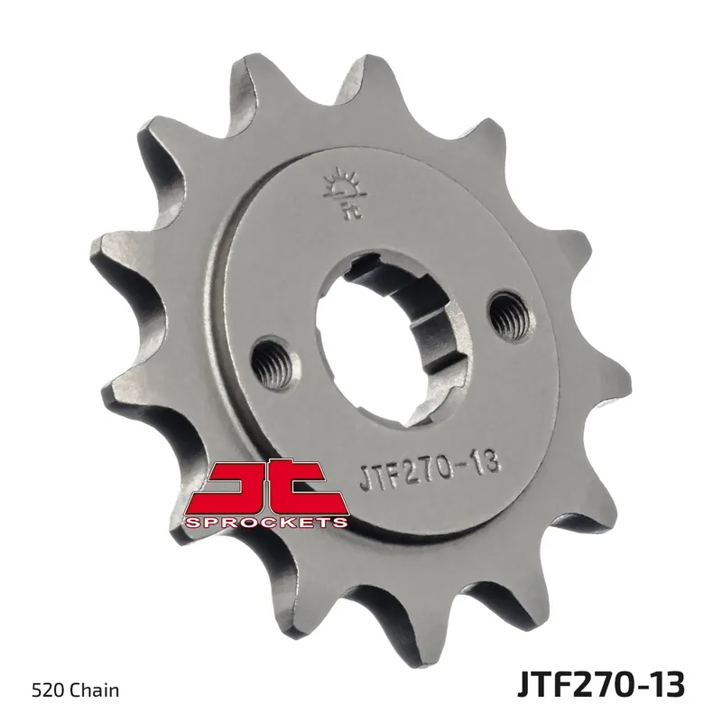 Ritzel JT Sprockets 520 13Z grobverzahnt Innendurchmesser 18mm / 20mm für SMC Black Hawk, Derbi DXR Honda CB Two-Fifty REX Quad Cheetah Stinger Titan Begrenztes Angebot