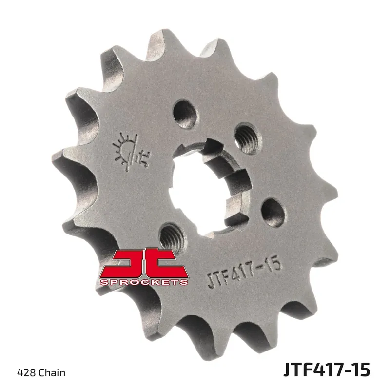 Sofort Bestellen Ritzel JT Sprockets 428 15Z grobverzahnt Innendurchmesser 16mm / 20mm für Kawasaki KMX BN A Eliminator 125 ccm Bj. 1991 - 2007