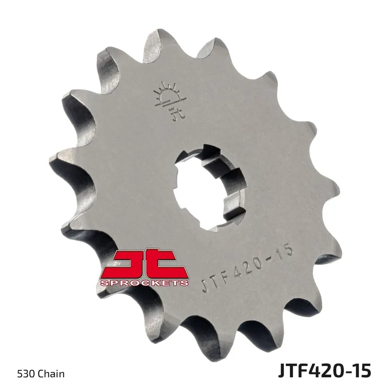 Top-Preis Ritzel JT Sprockets 530 15Z grobverzahnt Innendurchmesser 18mm / 22mm für Suzuki GT 500 ccm Bj. 1976 - 1979
