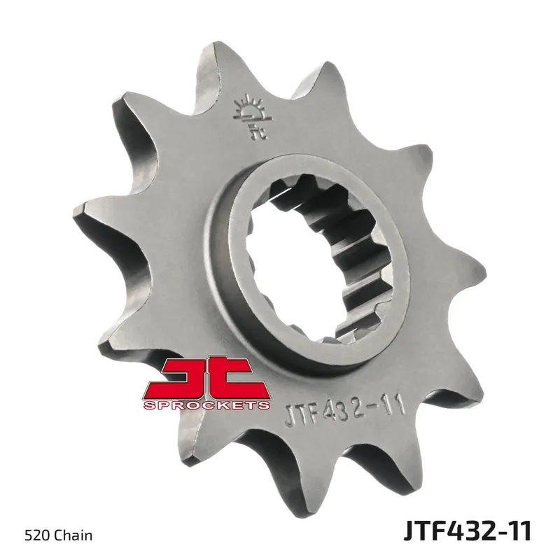Neu Im Sortiment Ritzel JT Sprockets 520 11Z feinverzahnt Innendurchmesser 19,5mm / 22mm für Suzuki DR-Z E K DR S SH SE, Beta Alp 4.0 SM RM 200 - 400 ccm Bj. 1982 - 2020