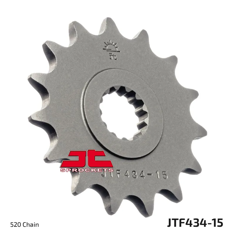 Ritzel JT Sprockets 520 15Z feinverzahnt Innendurchmesser 19,5mm / 22mm für Brixton Cromwell, Suzuki GN VL Intruder LC GZ Marauder DR S Glanville Felsberg Bj. 1978 - 2021 Bestpreis