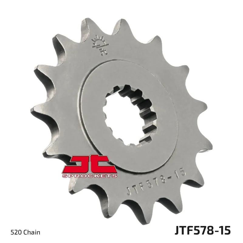 Sonderangebot Ritzel JT Sprockets 520 15Z feinverzahnt Innendurchmesser 21,6mm / 25mm für Yamaha XTZ A Super Tenere 750 ccm Bj. 1989 - 1997