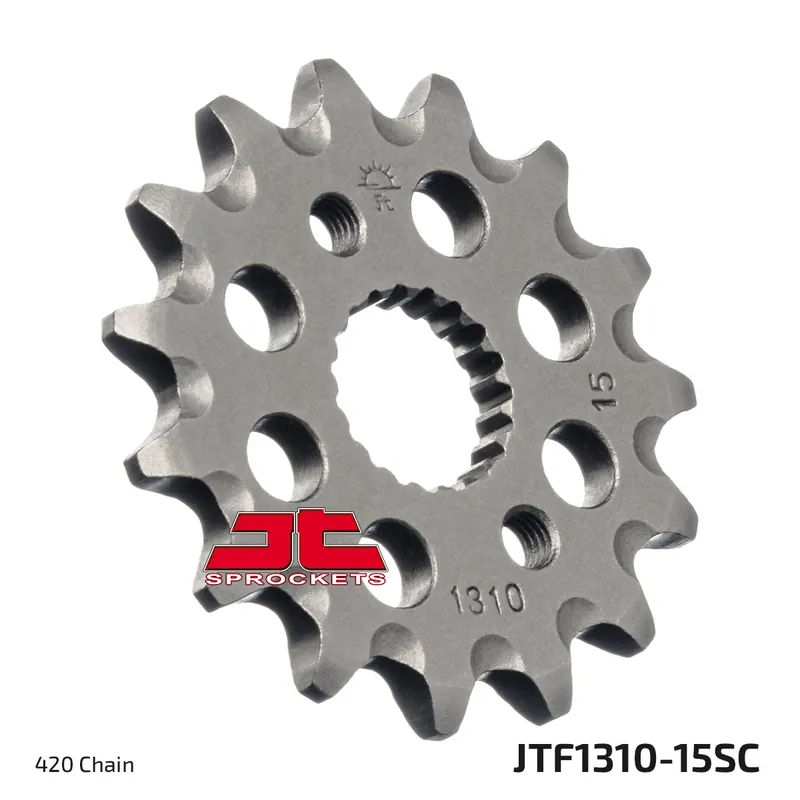 Ritzel JT Sprockets Racing 420 15Z feinverzahnt Innendurchmesser 18mm / 20mm für Honda CRF R 150 ccm Bj. 2007 - 2021 Preisreduziert