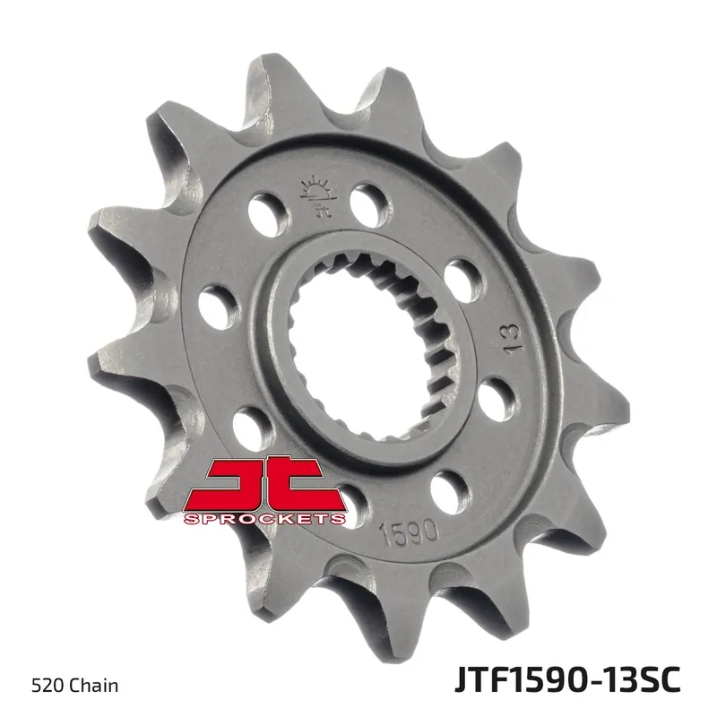 Nur Für Kurze Zeit Ritzel JT Sprockets Racing 520 13Z feinverzahnt Innendurchmesser 20mm / 22,2mm für Yamaha WR X YZ F 125 - 450 ccm Bj. 2001 - 2022