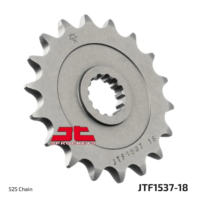 Ritzel JT Sprockets 525 18Z feinverzahnt Innendurchmesser 21,6mm / 25mm für Kawasaki Z ZX-9R Ninja ZX-10R 900 / 1000 ccm Bj. 2002 - 2022 Ausverkauf