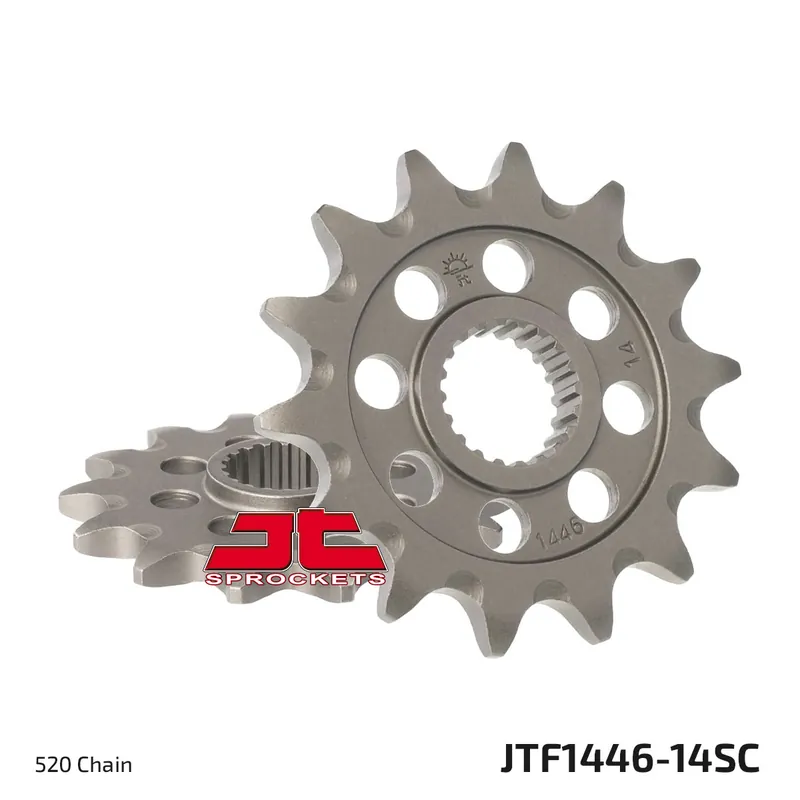 Ritzel JT Sprockets Racing 520 14Z feinverzahnt Innendurchmesser 20mm / 22mm für Kawasaki KX F 250 ccm Bj. 2006 - 2020 Geprüft
