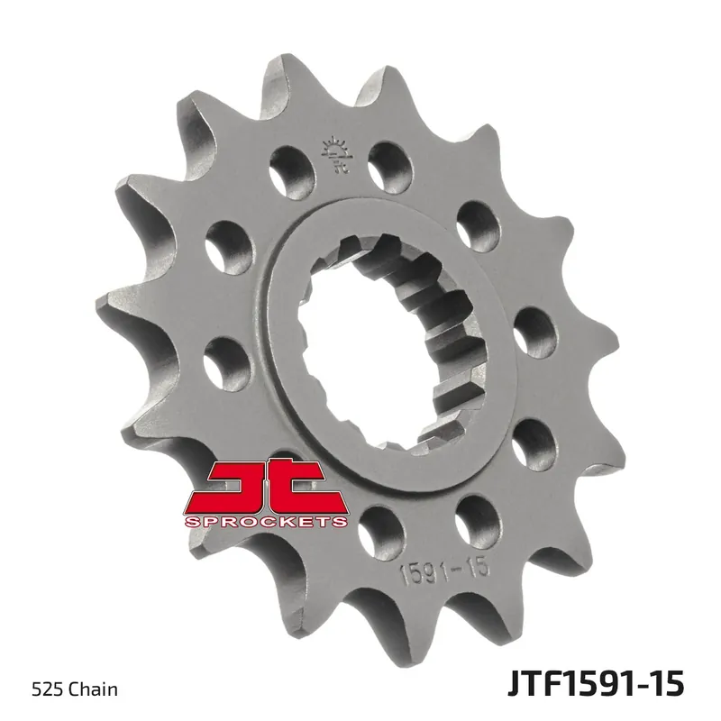 Ritzel JT Sprockets 525 15Z feinverzahnt Innendurchmesser 26mm / 30mm für Yamaha MT-09 MT-07 YZF-R1 689 - 1000 ccm Bj. 2002 - 2022 Meistverkauft