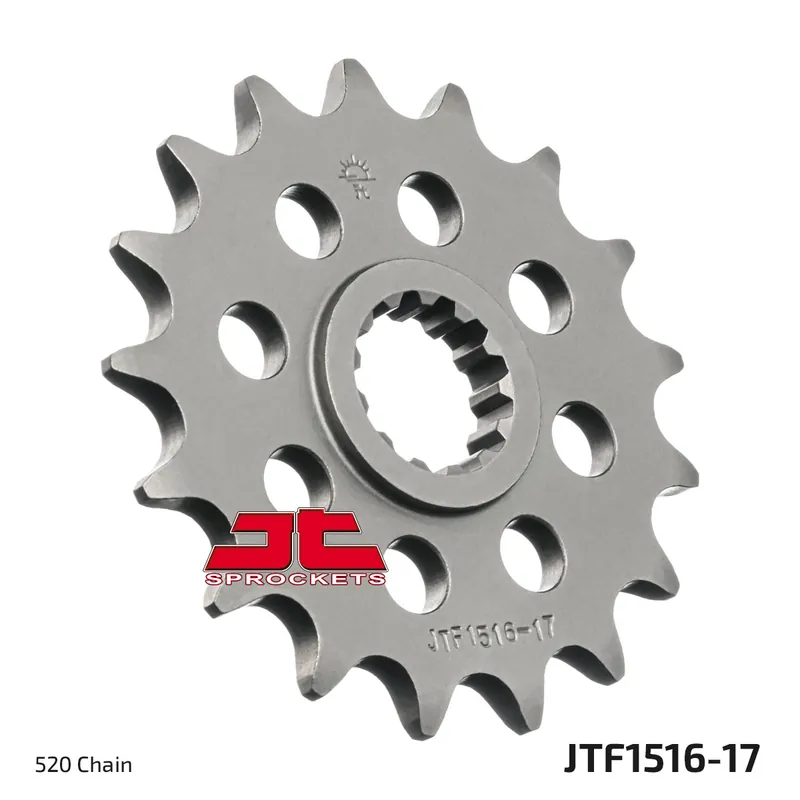 Ritzel JT Sprockets Racing 520 17Z feinverzahnt Innendurchmesser 21,7mm / 25mm für Suzuki GSX-R, Kawasaki ZX-10R 600 - 1000 ccm Bj. 1992 - 2018 Sonderangebot