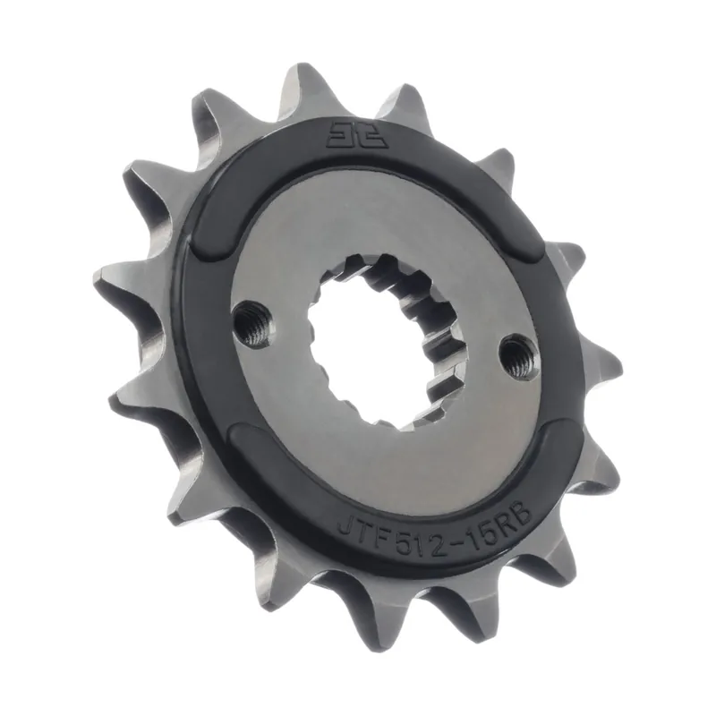 Preisreduziert Ritzel JT Sprockets 520 15Z gummiert Innendurchmesser 21,6mm / 25mm für Kawasaki ER-5 ZX-9R Ninja GPZ S ZX-7 R RR, Yamaha YZF Thunder Cat KLE ZRX E 250 Bj. 1984 - 2007