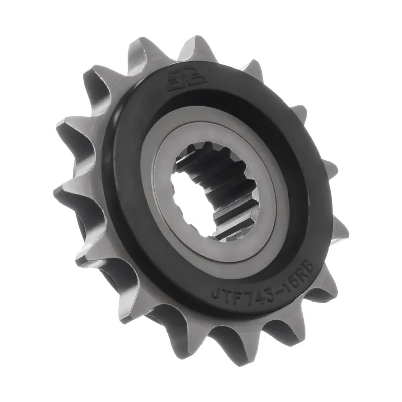 Wochenendangebot Ritzel JT Sprockets 530 15Z gummiert Innendurchmesser 22mm / 25mm für Ducati Multistrada S ABS Enduro Granturismo 1200 - 1262 ccm Bj. 2010 - 2021